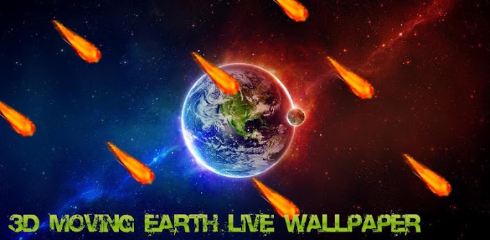 3d Moving Earth Live Wallpaper Android Apps On Google Play