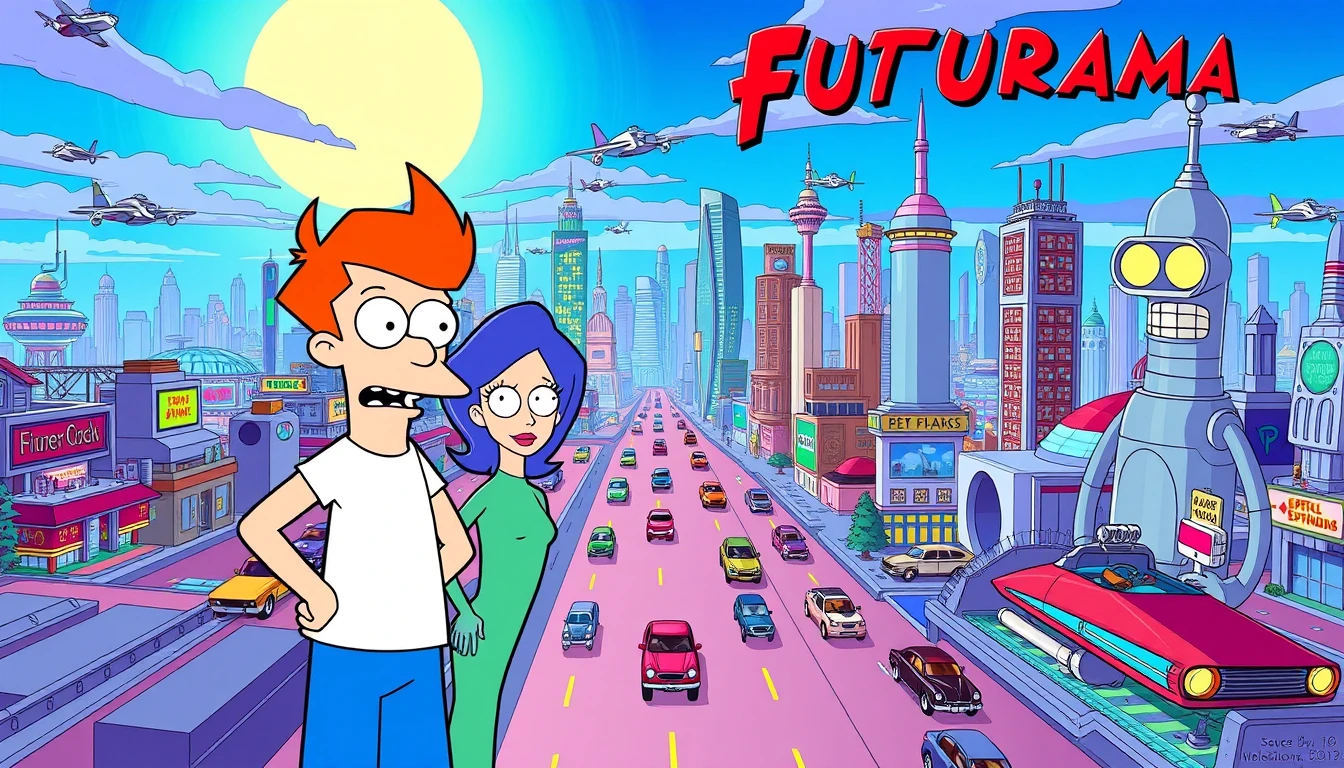 Wallpaper Futurama
