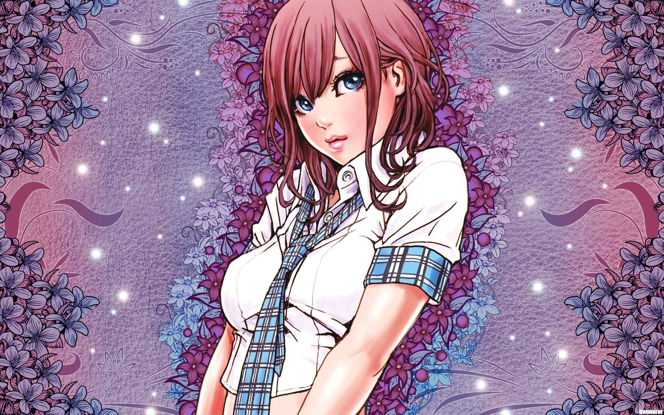 Pretty Anime Girl Manga Wallpaper