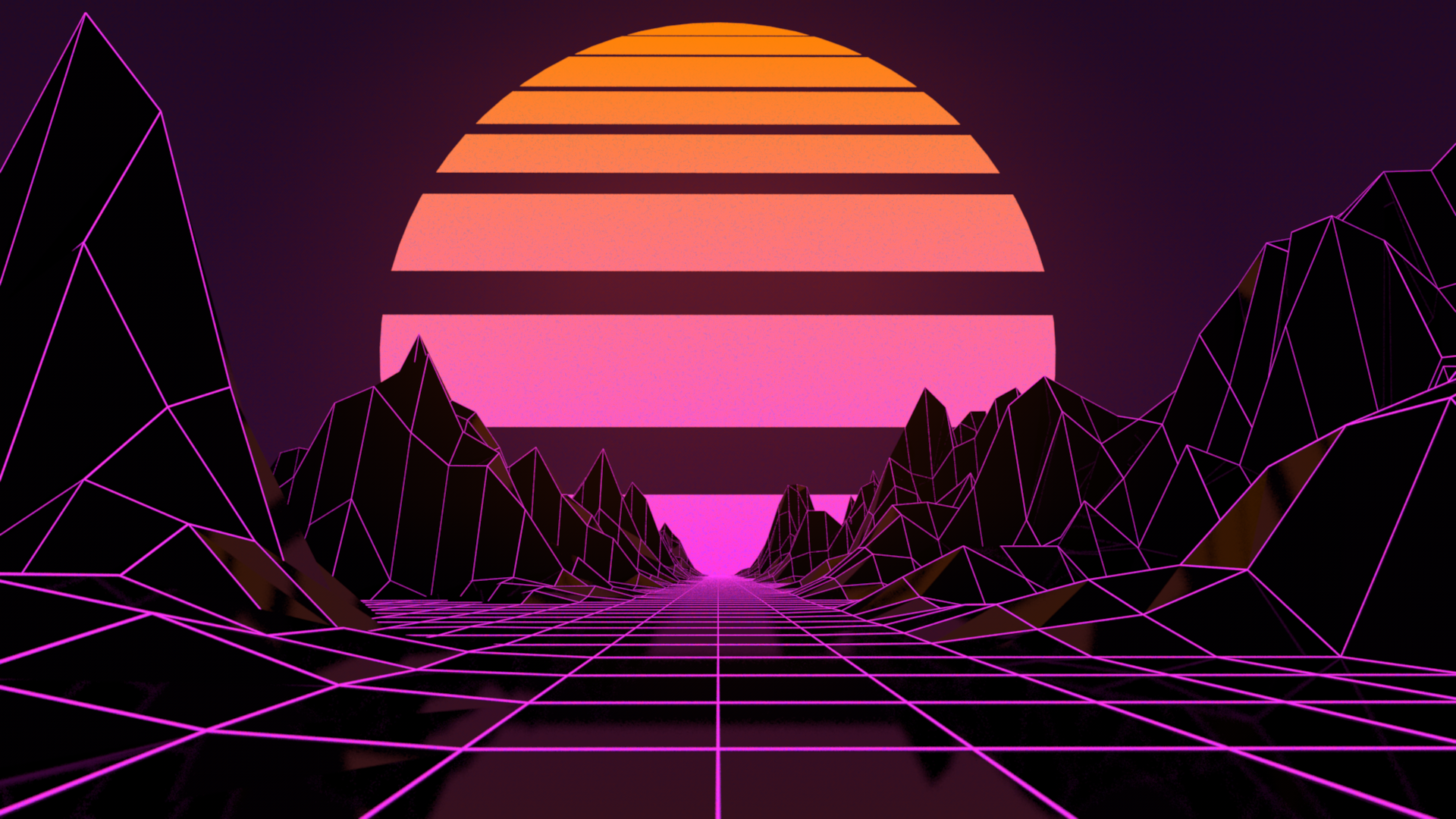 Cliche But Outrun As Ever Wallpaper