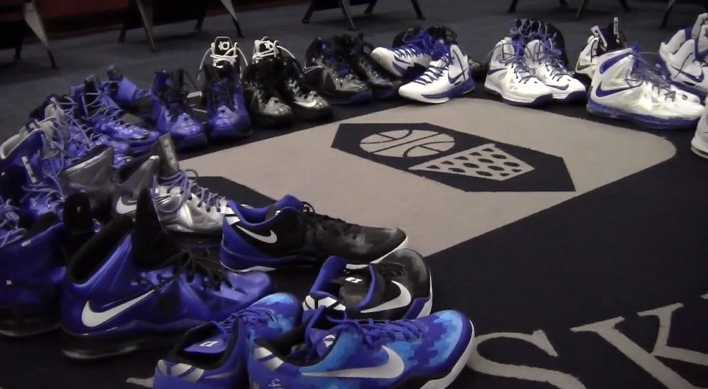 News Duke Basketball S Nike Sneaker Lineup Video