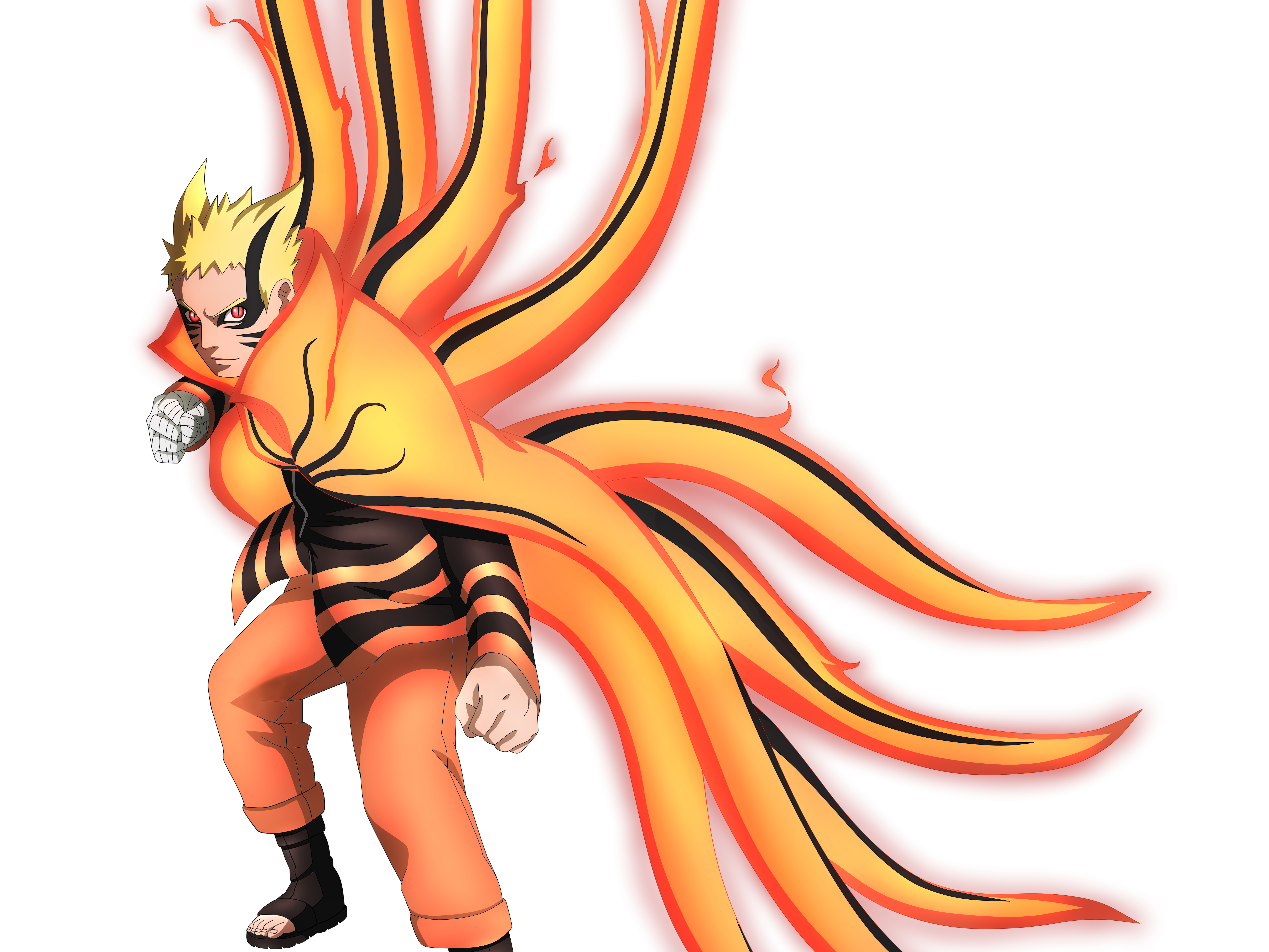 Baryon Mode Naruto 4k Ultra HD Wallpaper Background Image