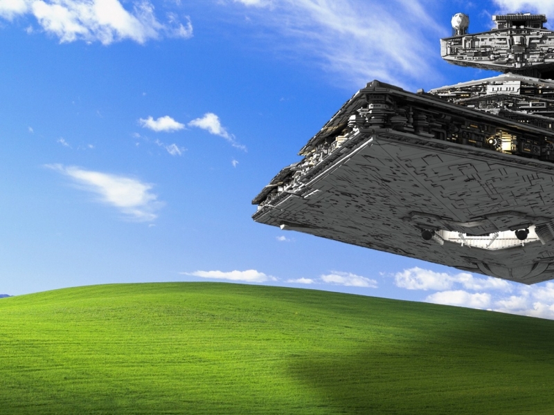 Star Wars Windows Xp Destroyer Wallpaper