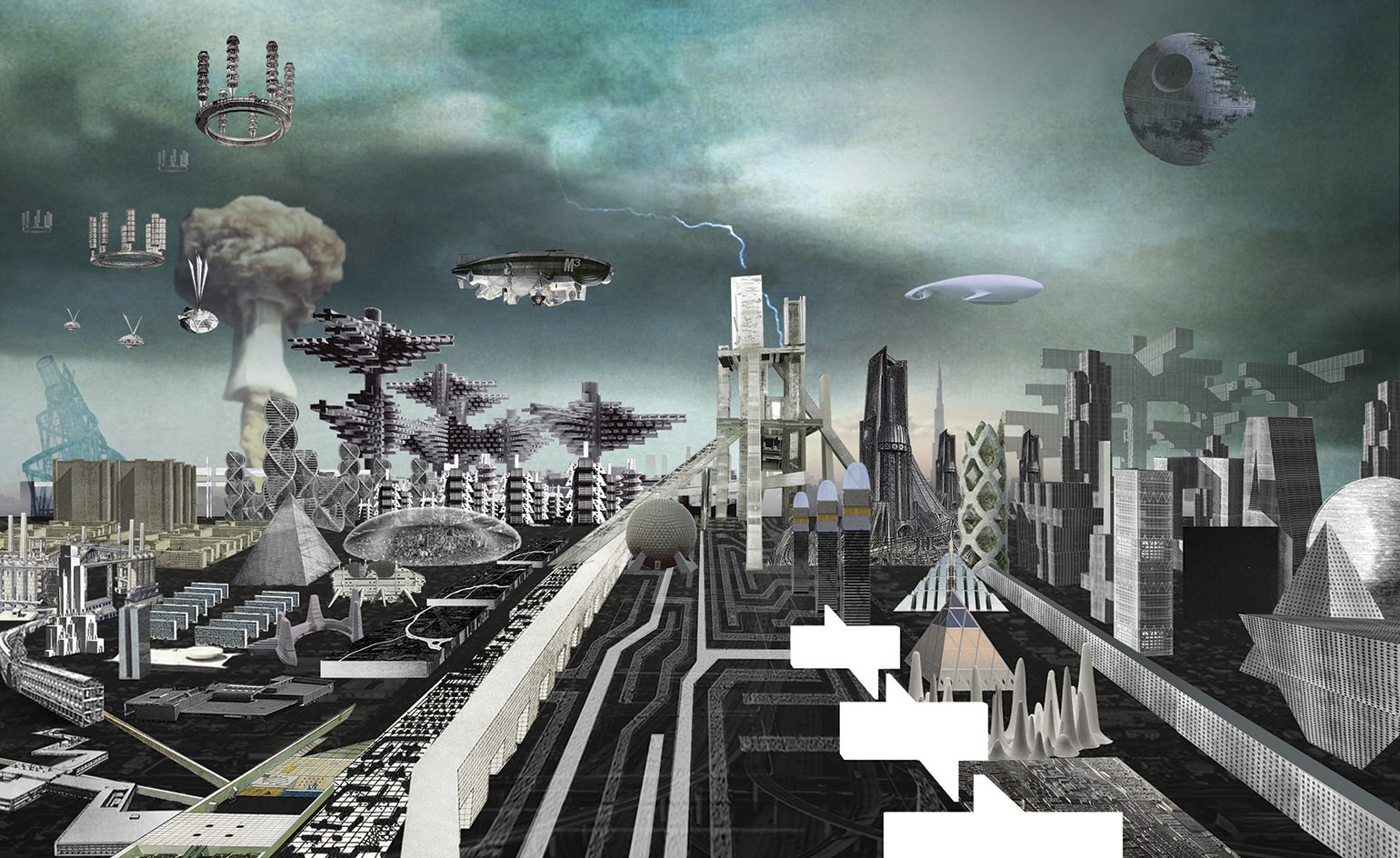 Architecture Exhibition Utopia Dystopia A Paradigm Shift Opens