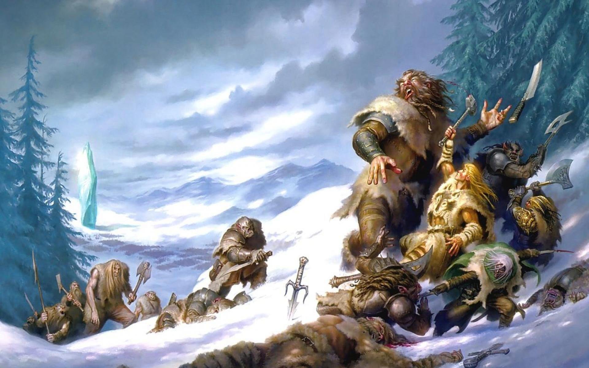 Forgotten Realms Dungeons Dragons Fantasy Board Rpg Wallpaper