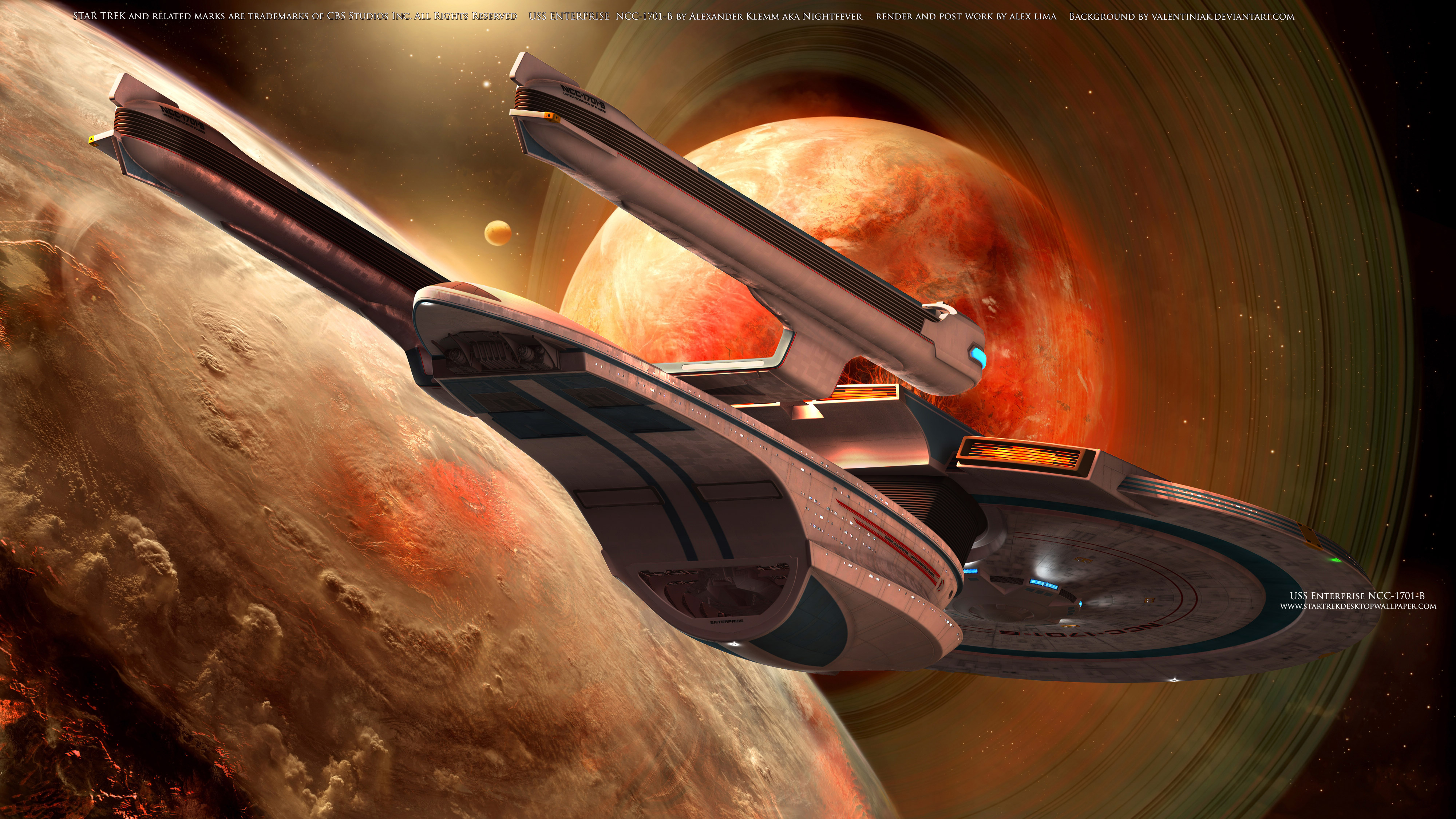 Star Trek Uss Enterprise Ncc B Space Exploration