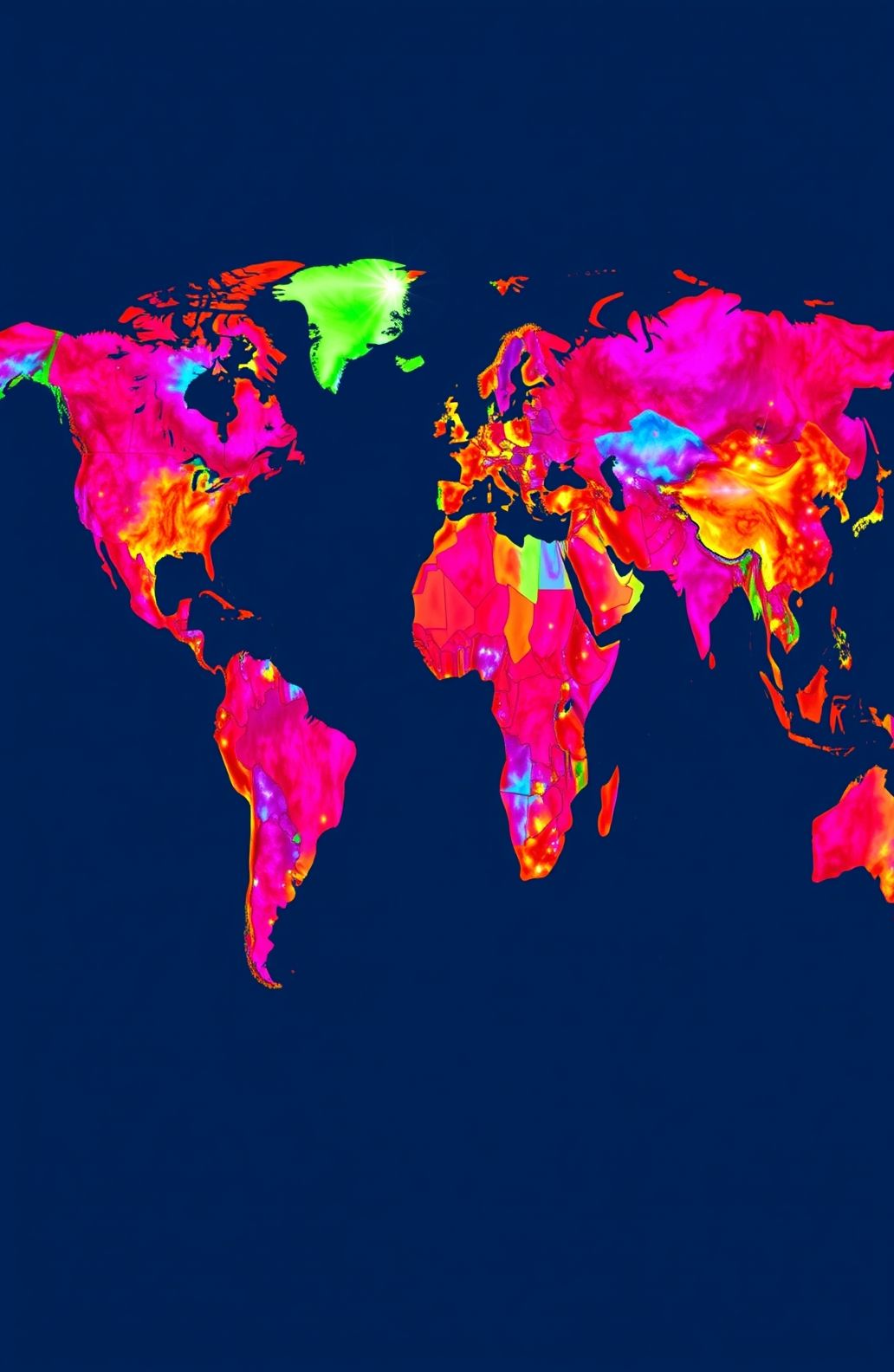 World Map Hd Wallpaper