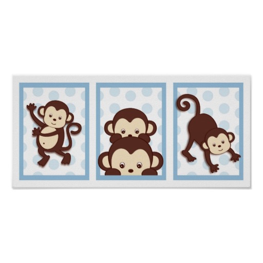 Monkey Wallpaper Border