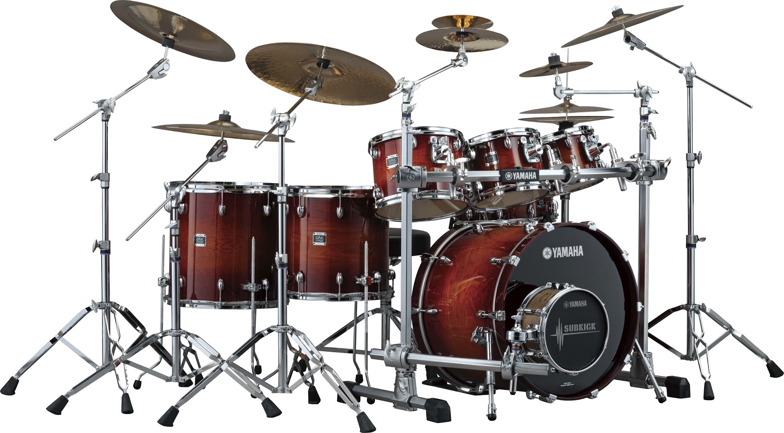 Cool Drum Kits Yamaha Set Oak Custom