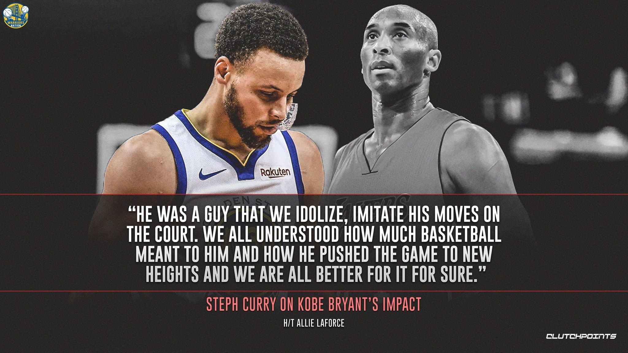 Warriors Nation On X Kobe Bryant Surely Made Steph Curry A