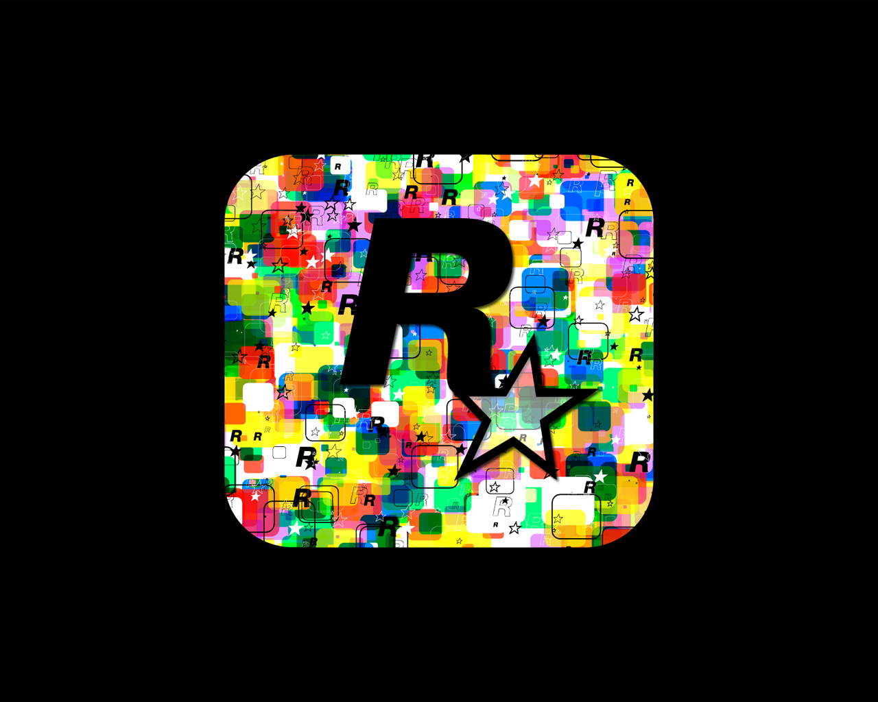 Free download Rockstar Games Logo wallpaper [1280x1024] for your