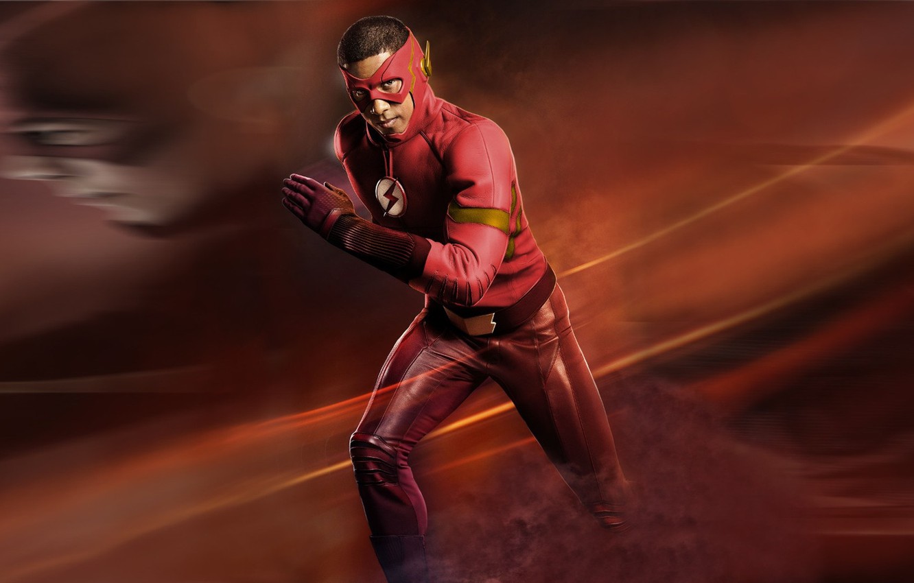 Wallpaper Speed Hero Red Suit Yuusha Tv Series The Flash