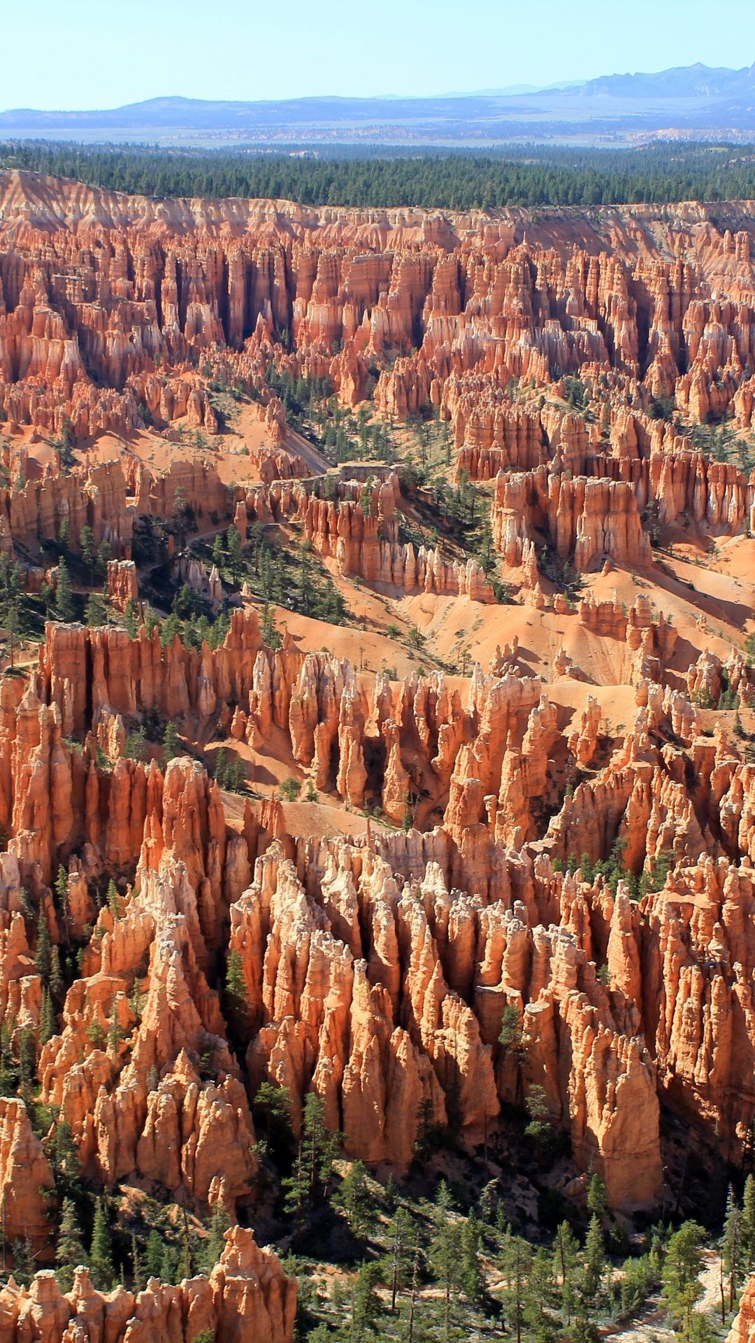 Utah Bryce Canyon Landscape Beautifully iPhone Plus
