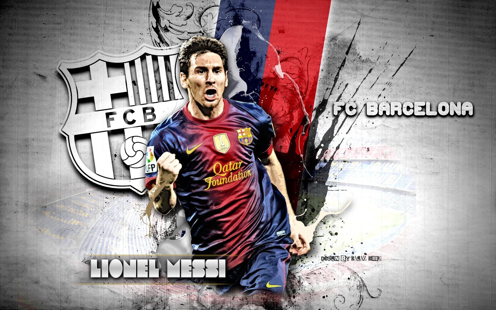 Beautiful HD wallpaper Barcelona FC 2013 Lionel Messi