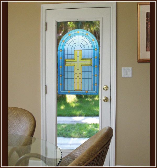 Glass Window Centerpiece And Door Panels Wallpaper For Windows