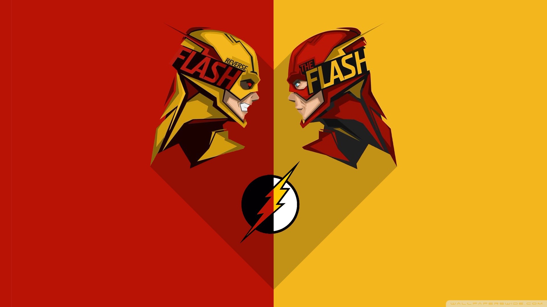 Flash Vs Reverse Wallpaper Image