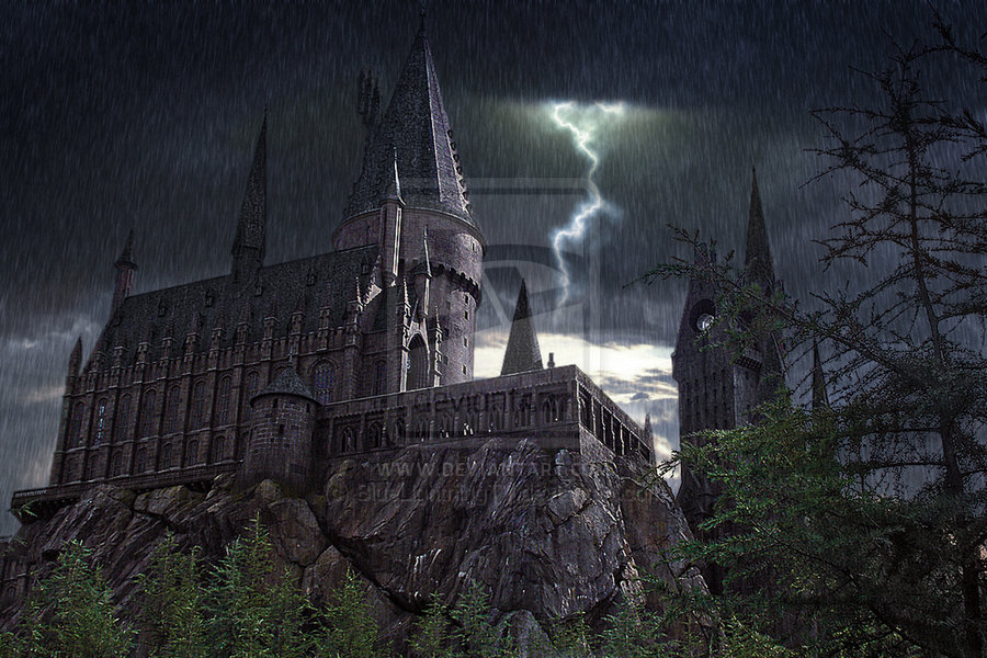 Hogwarts Castle Wallpaper Harry potter hogwarts castle