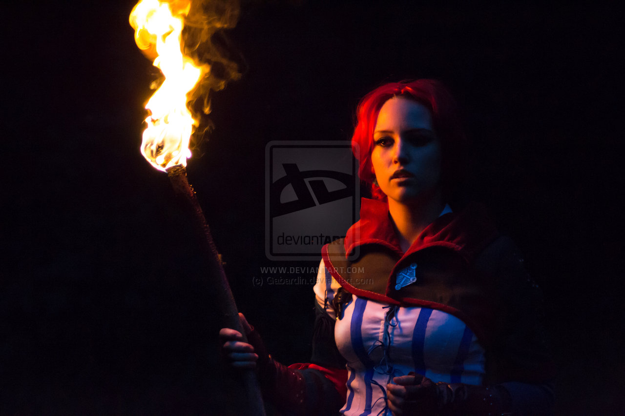 Triss Merigold The Witcher Cosplay By Gabardin