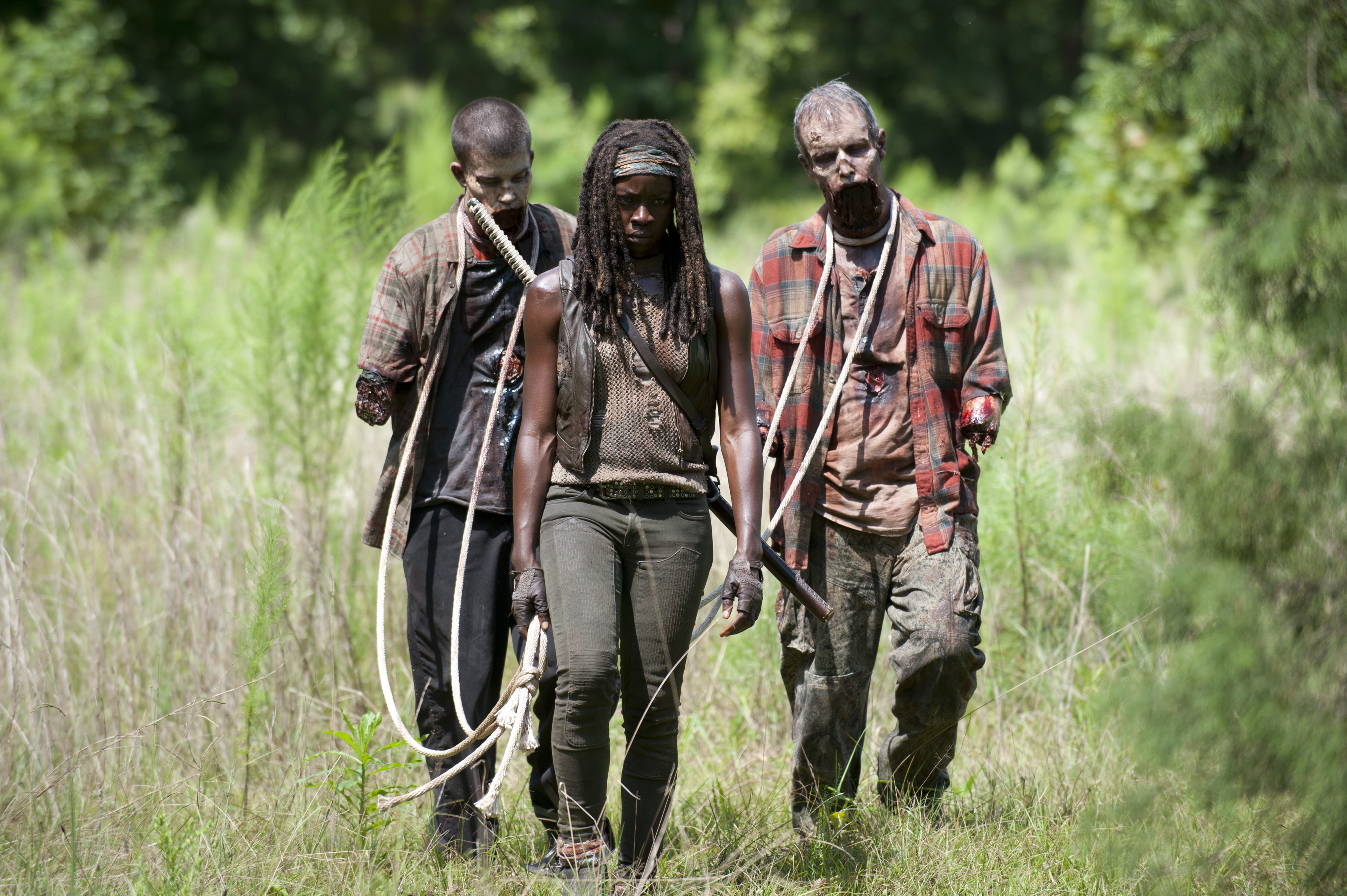 Michonne The Walking Dead HD Wallpaper Background Image