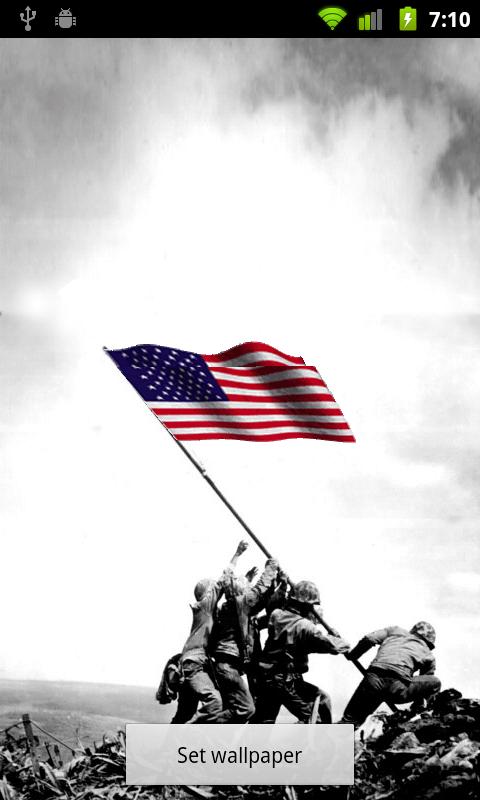 Free download Iwo Jima Live Wallpaper Android Apps on Google Play [480x800]  for your Desktop, Mobile & Tablet | Explore 72+ Iwo Jima Wallpaper | Iwo  Jima Flag Raising Wallpaper, Flag Iwo Jima Wallpapers,