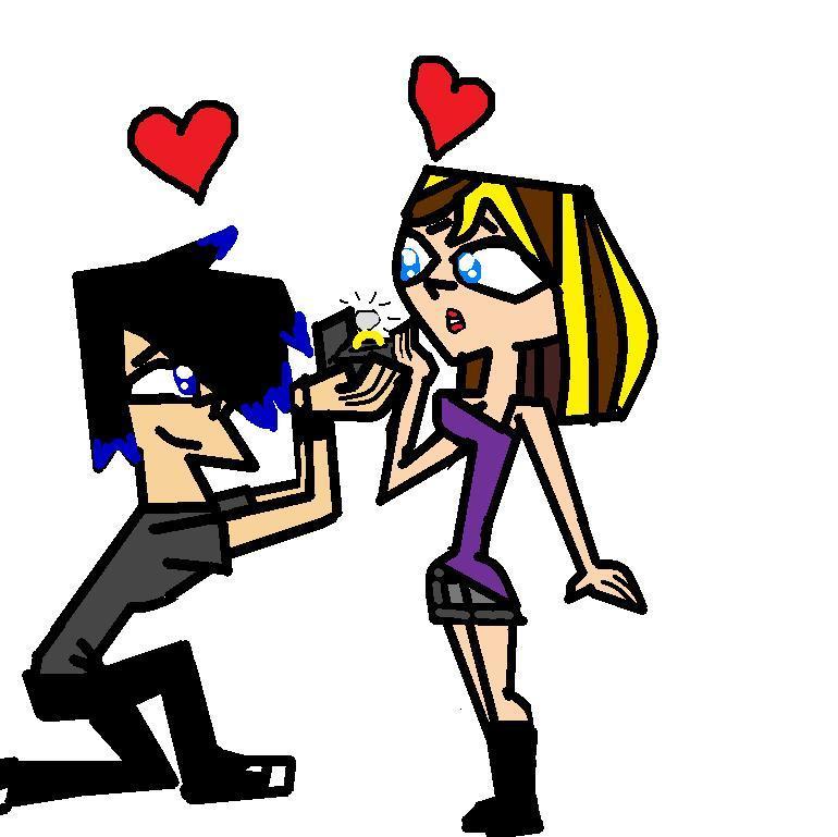 Total Drama Island Image Lucas Proposes To Zoey HD Wallpaper And