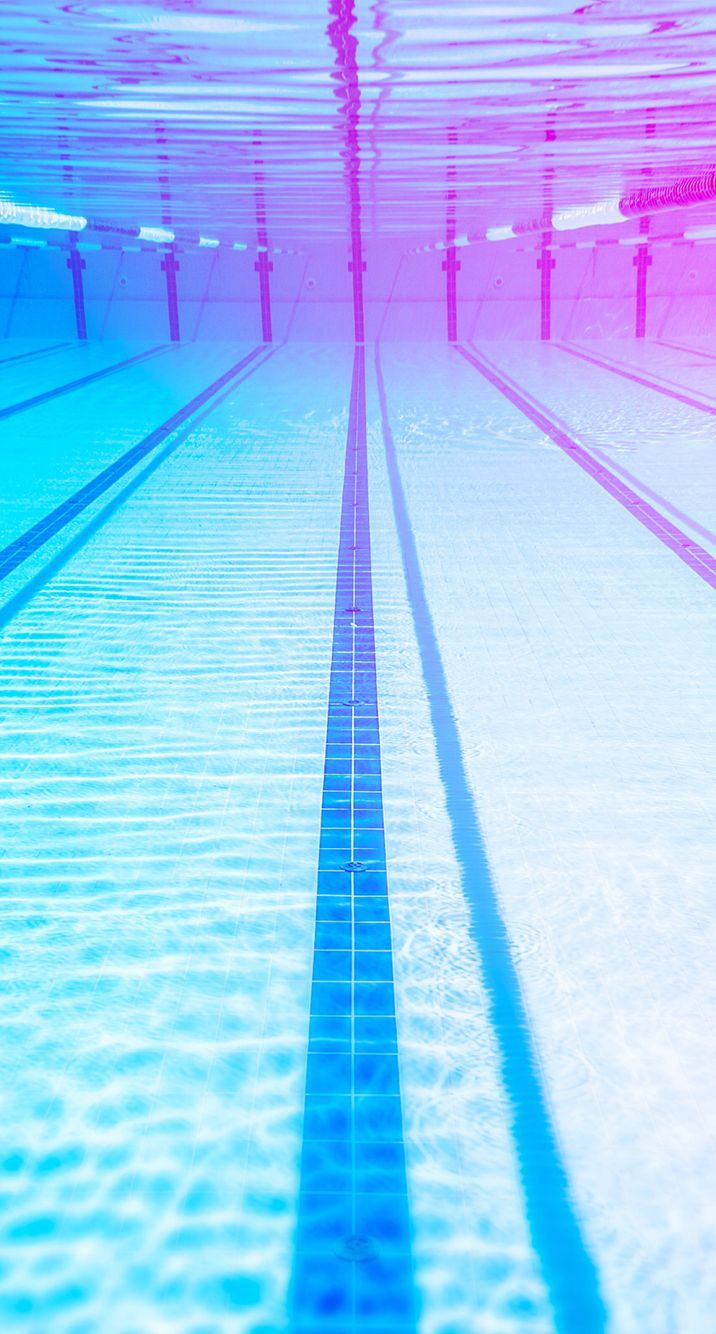 Petitive Swimming Wallpaper Top