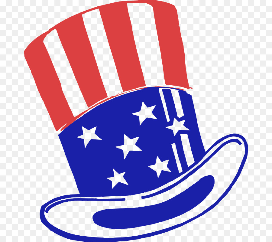 Uncle Sam Hat Background Clipart Line Font Transparent