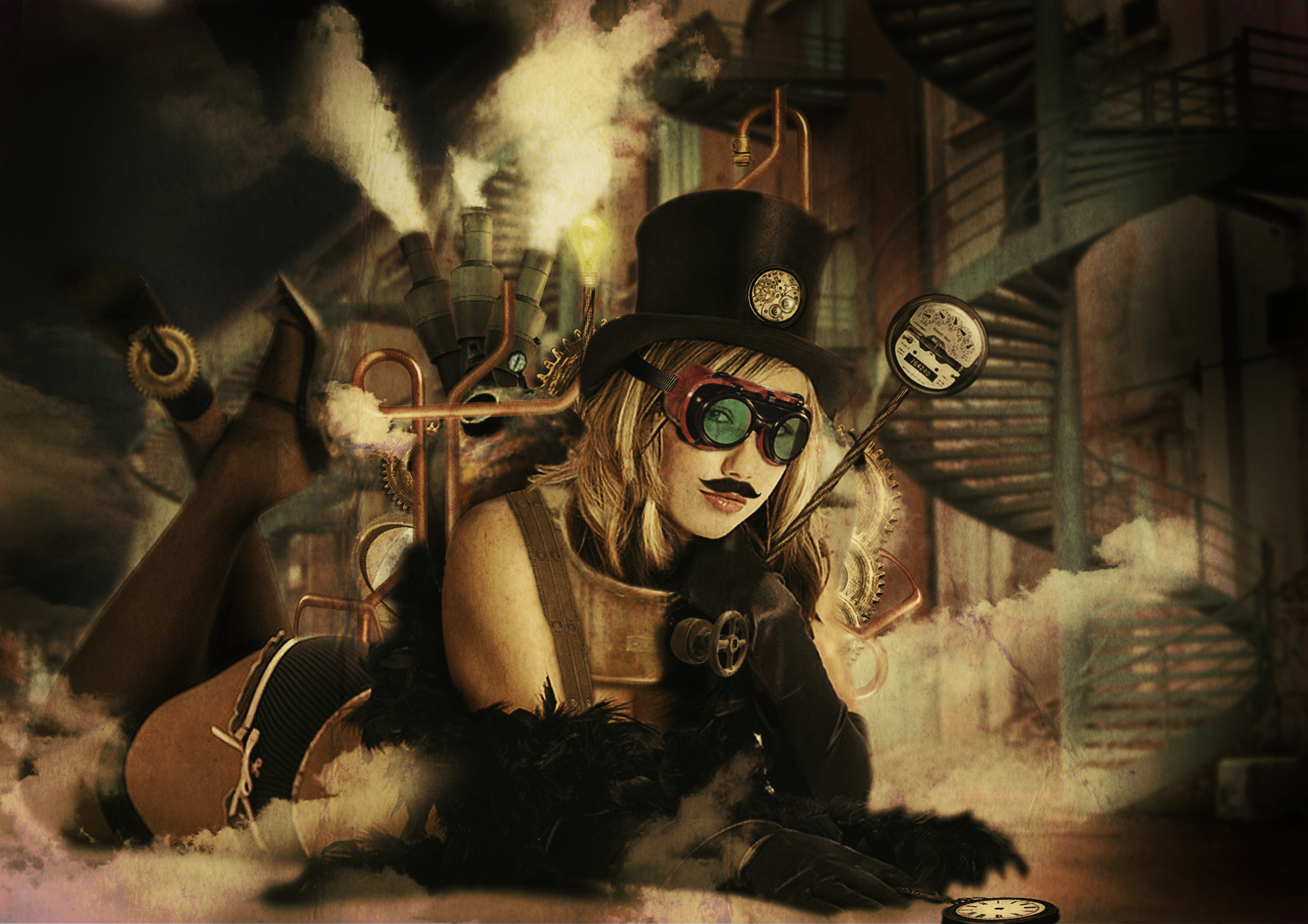 Steampunk Girl Wallpaper Images Crazy Gallery 2339x1653