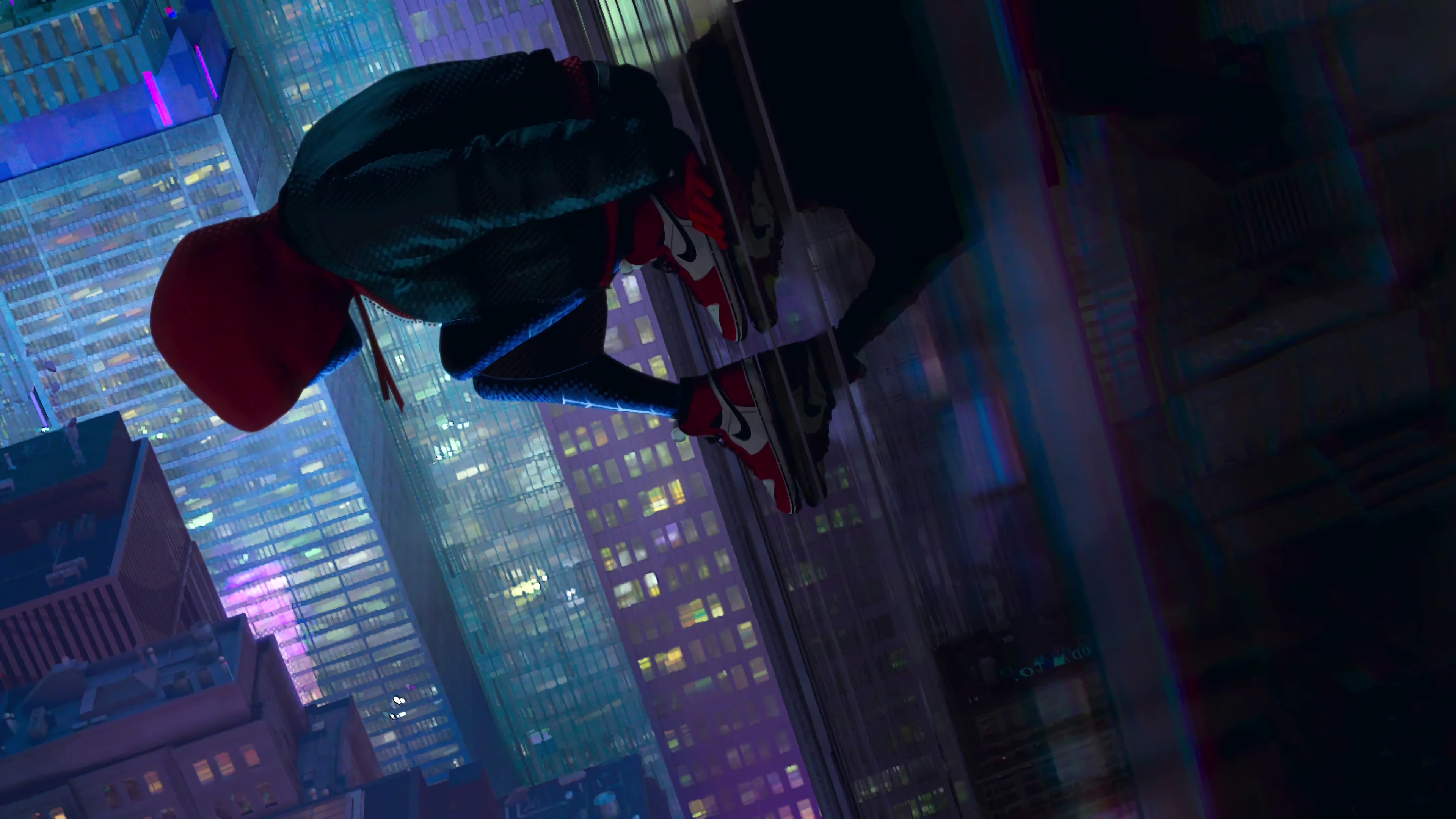Spider Man Into The Verse HD Desktop Wallpaper