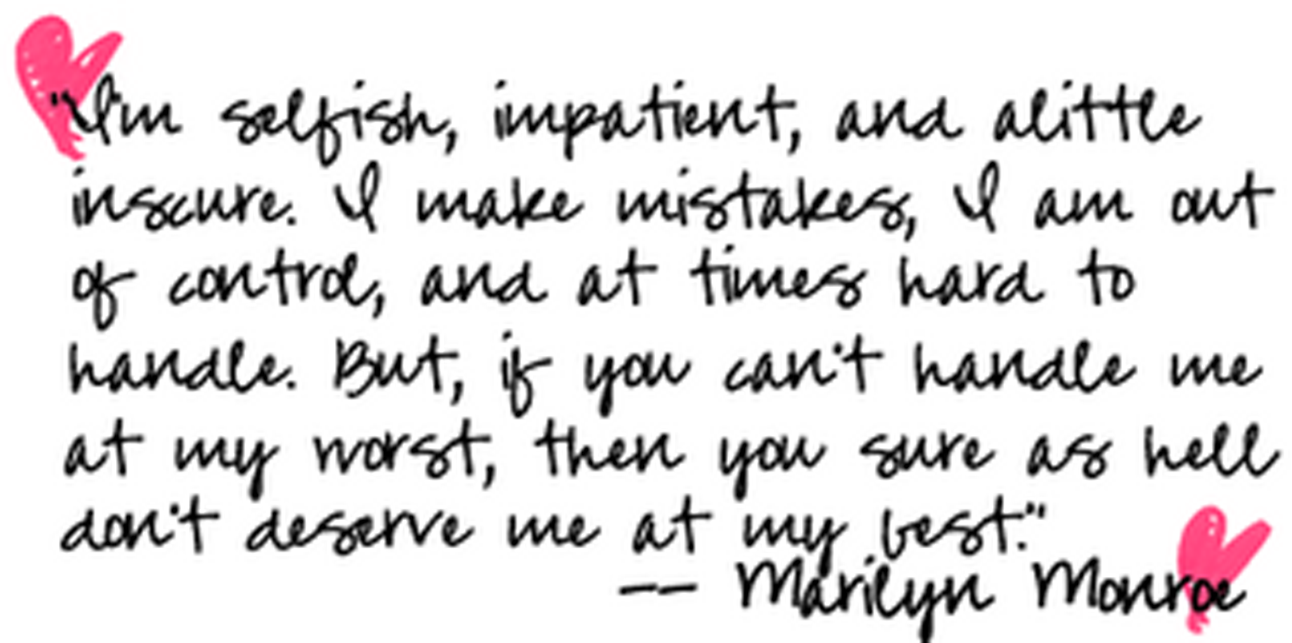 Marilyn Monroe Quotes Myspace Graphics