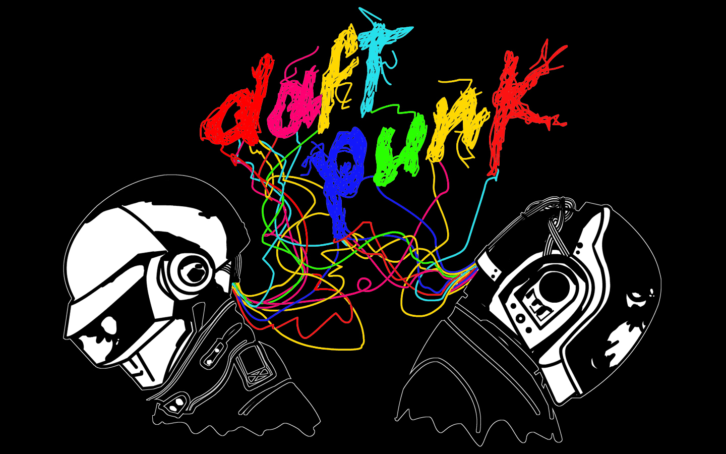 You Are Ing Daft Punk HD Wallpaper Color Palette Tags
