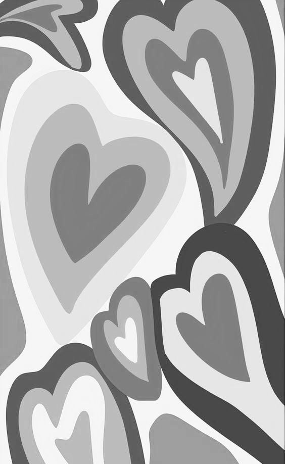 Heart Grey Hippie wallpaper Heart wallpaper Hipster wallpaper 564x918