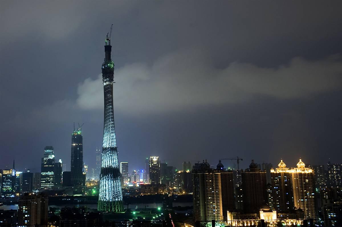 Guangzhou tv sightseeing tower HQ WALLPAPER   66696