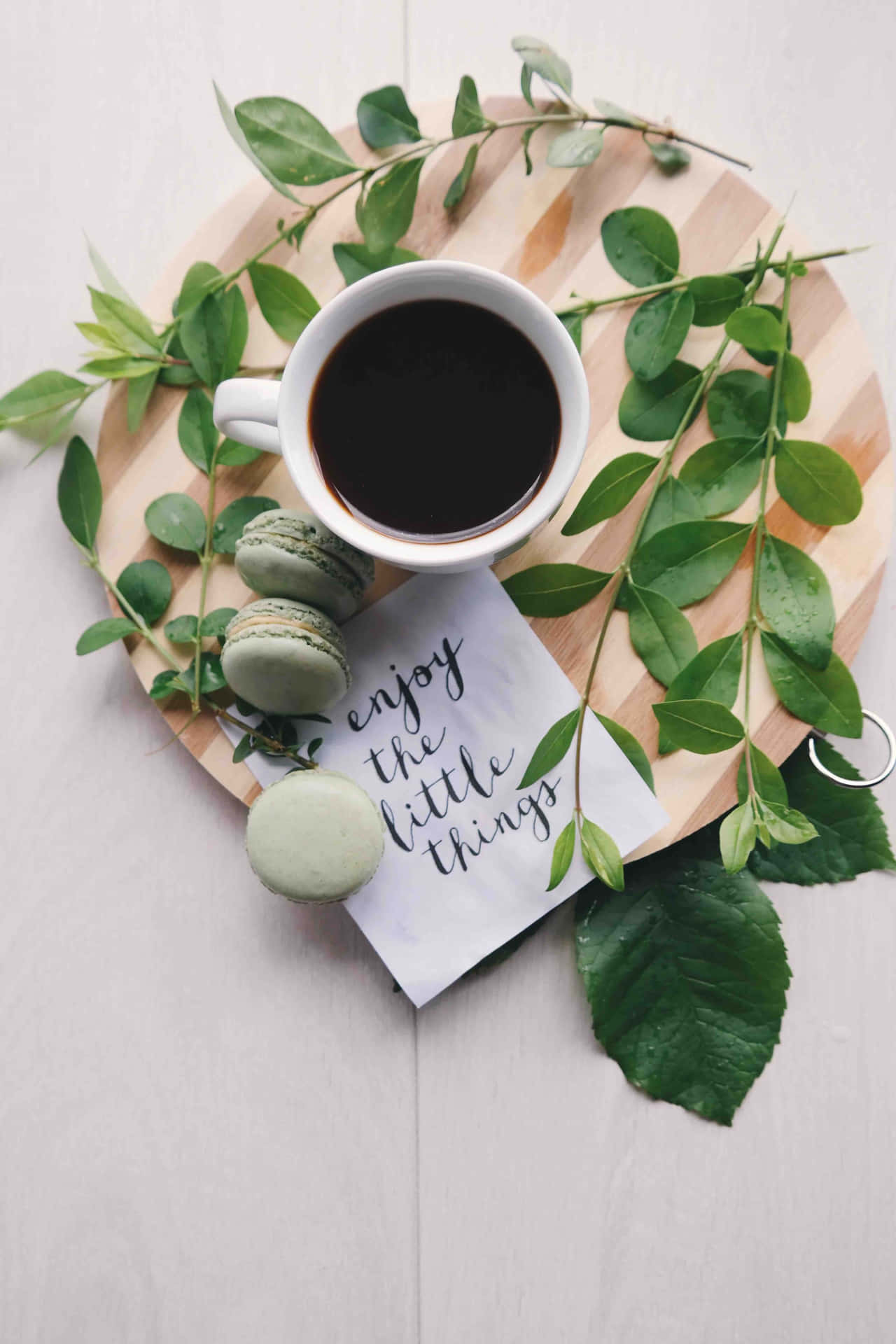 Coffee Aesthetic Background Wallpaper