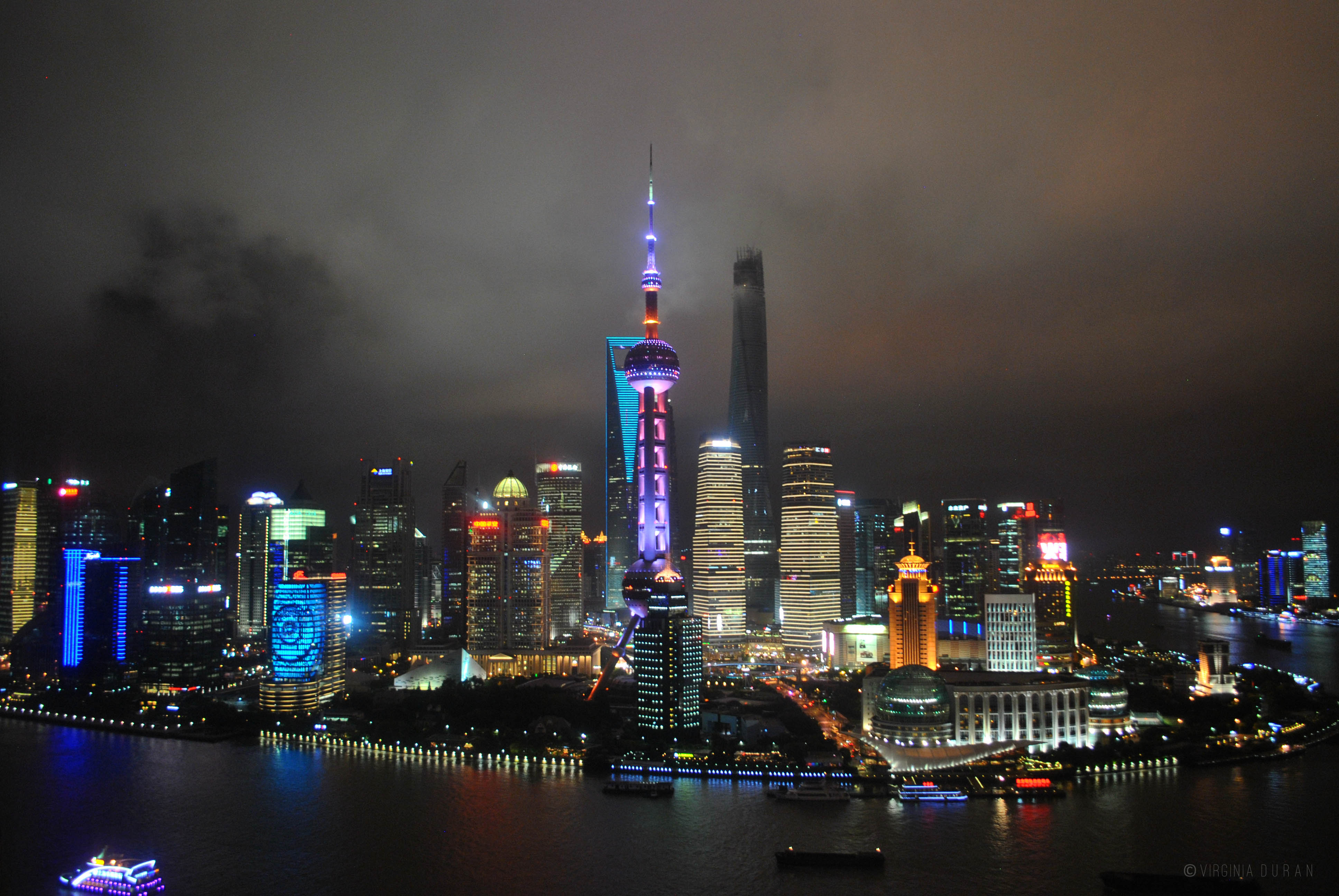 Shanghai Skyline Wallpaper