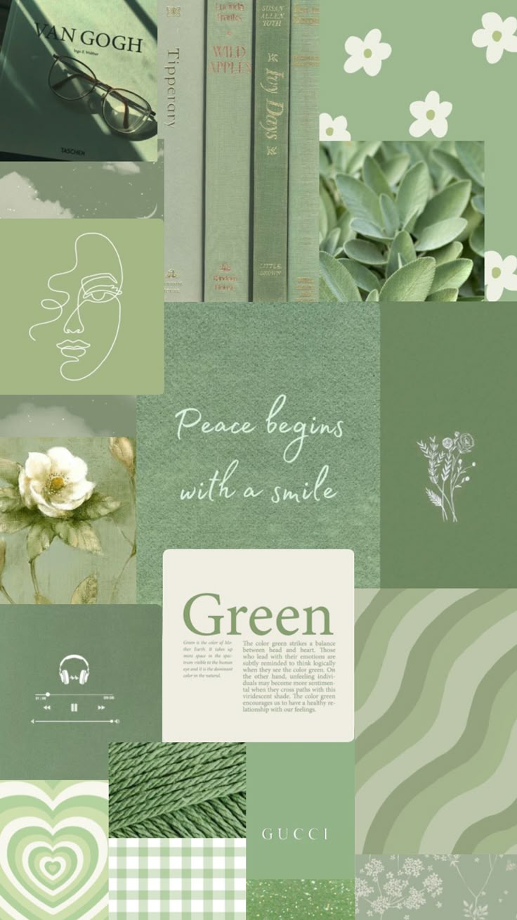 Sage Green Aesthetic Wallpaper