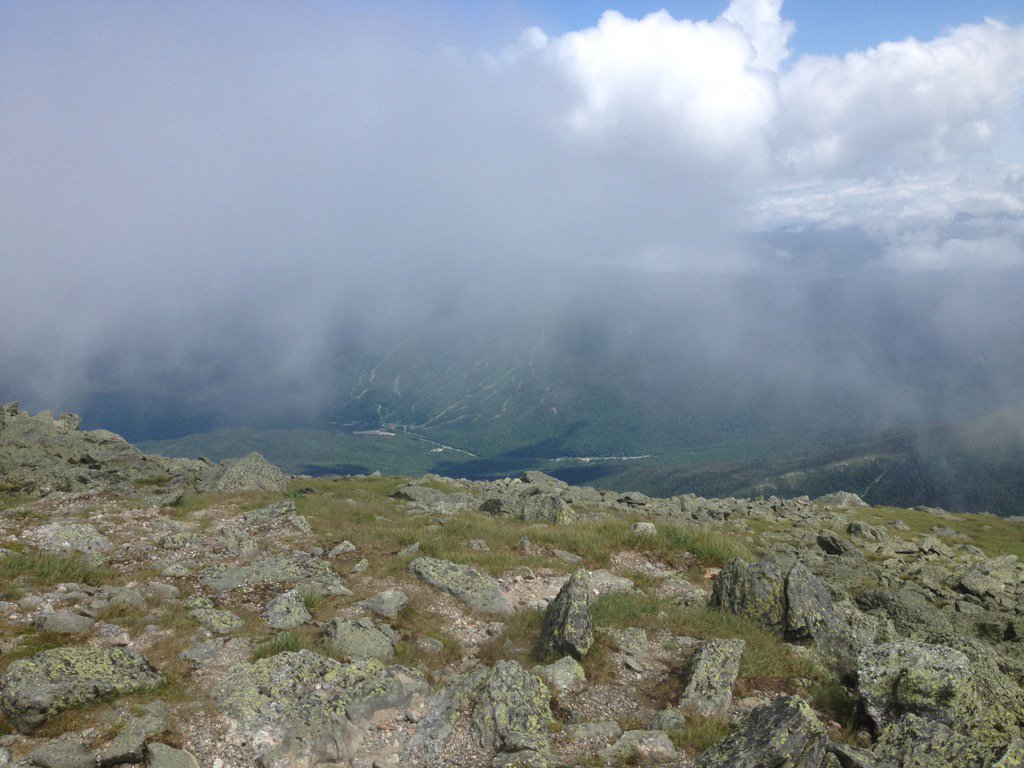 Paul Soares Jr On Climbed Mount Washington Today