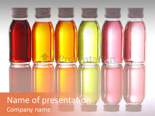 Templates Bottles With Essential Oils Isolated On White Background