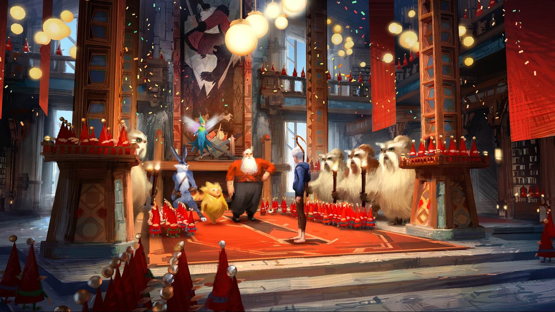 Rise Of The Guardians Movie HD Desktop Wallpaper