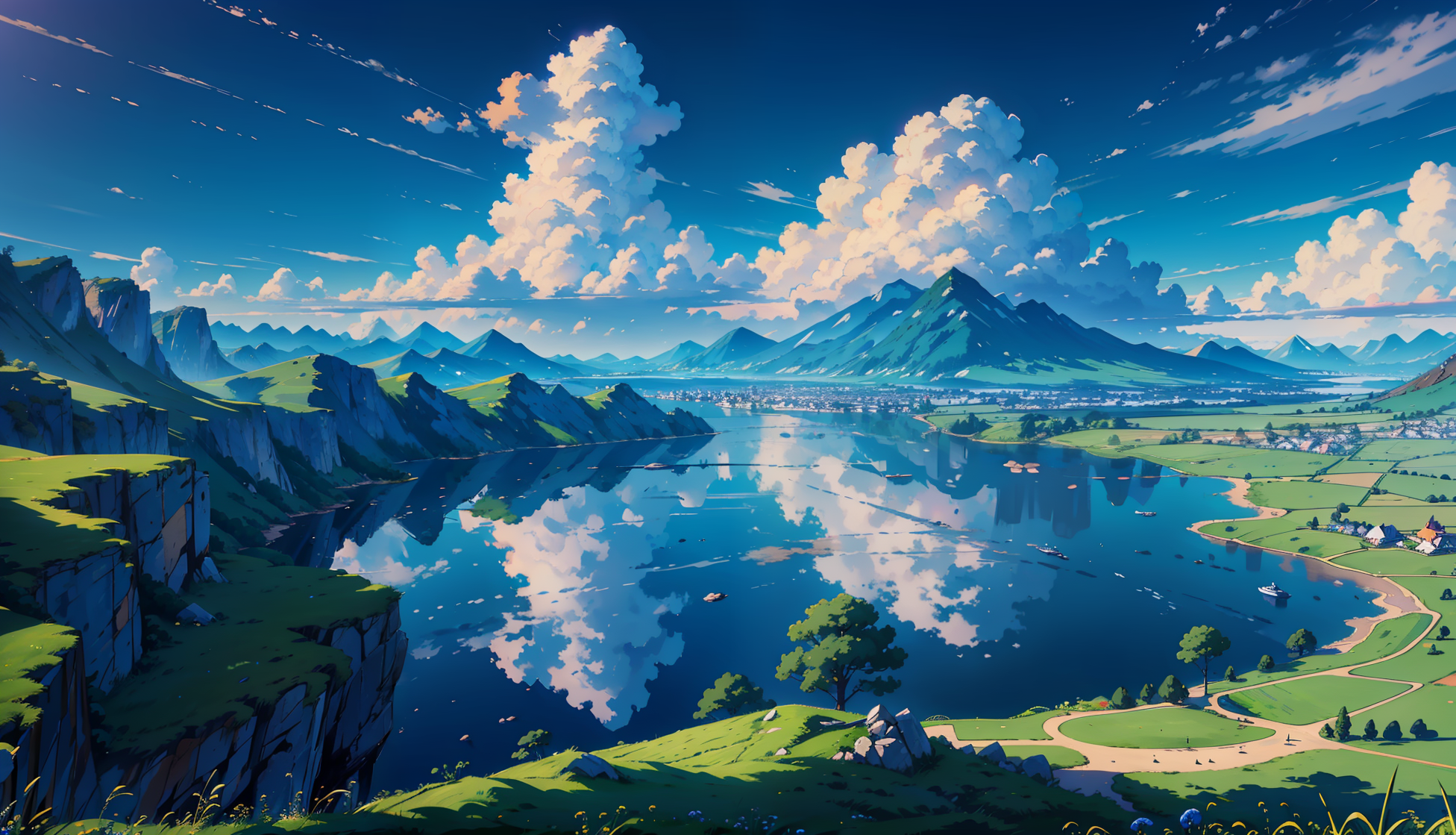 Top 30 Best Anime Landscape 4k Wallpapers  Ultra 4k 