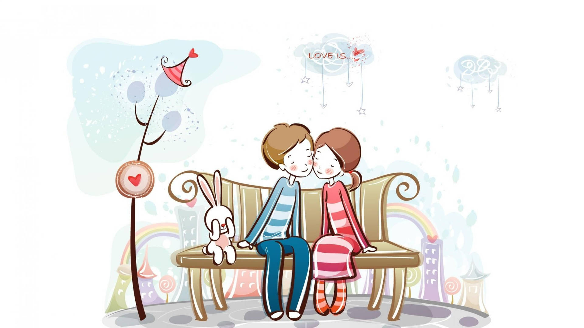 Love Story Wallpaper