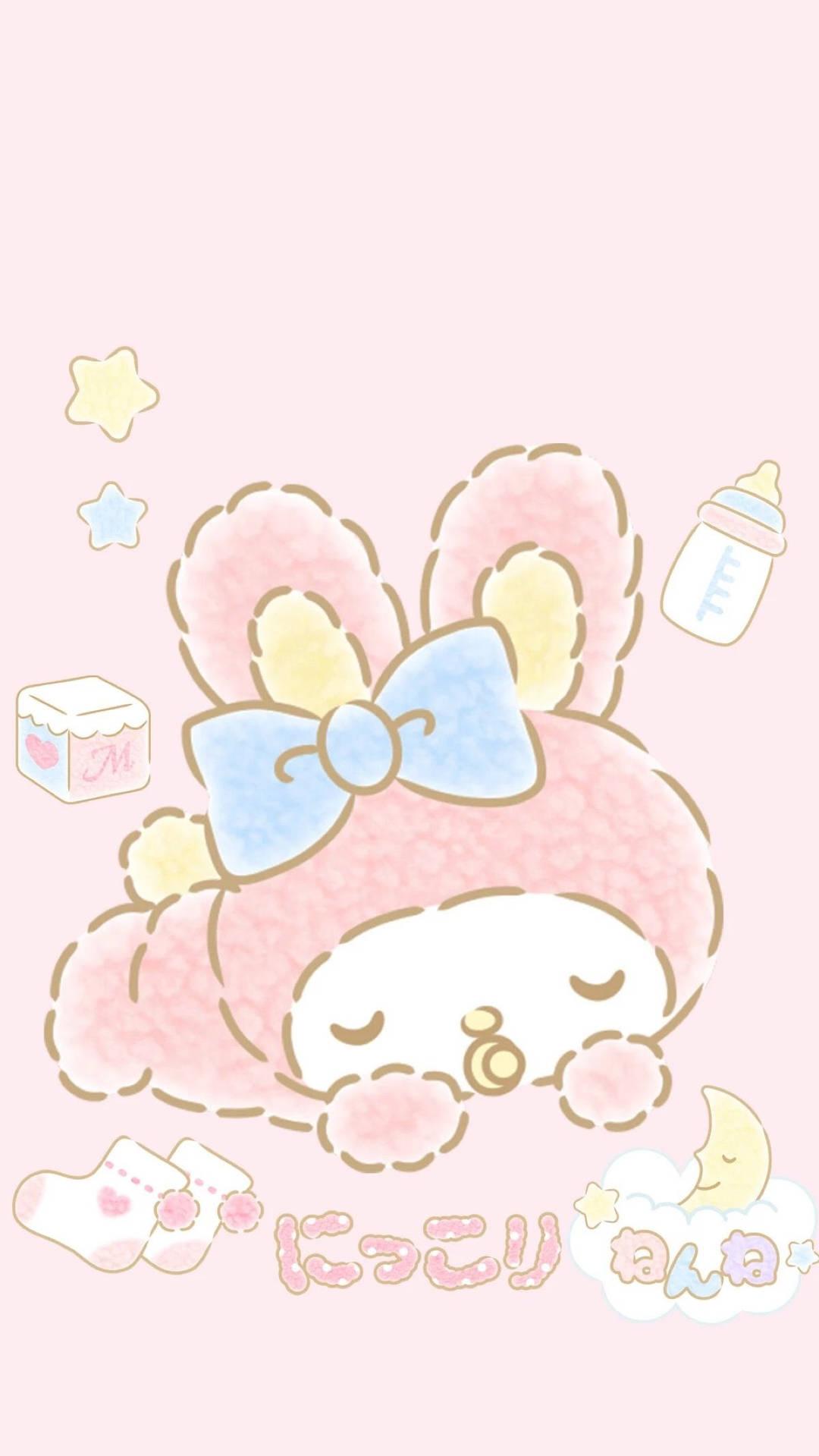 Baby Melo 2 mymelody pastel kawaii cute sanrio HD phone wallpaper   Peakpx