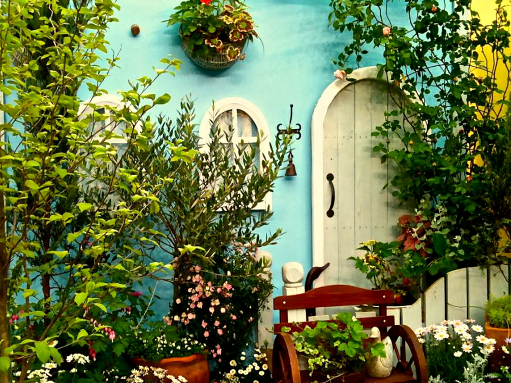 Free Download Cottage Garden Wallpaper Cottage Garden Pictures