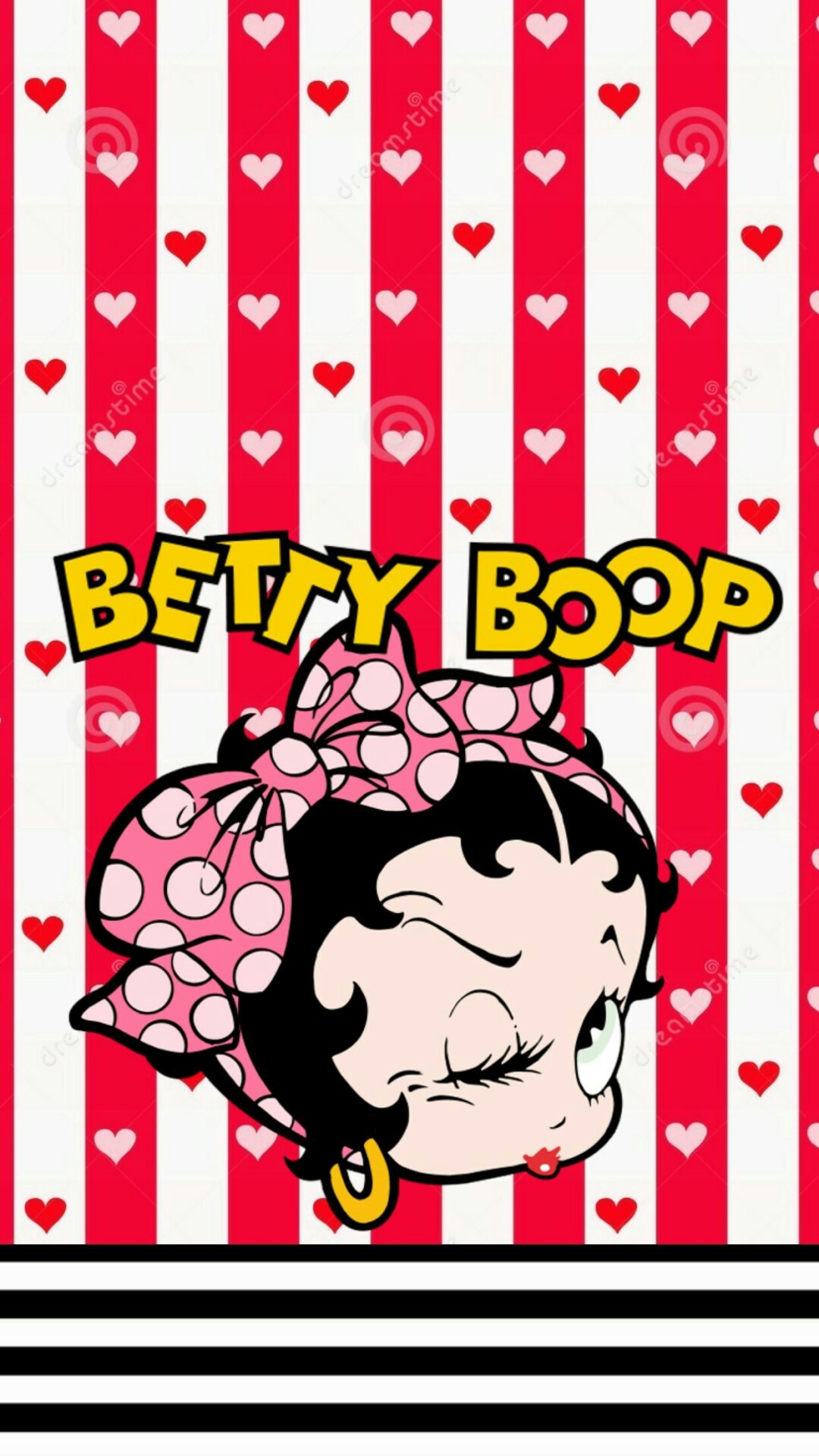 Background Betty Boop Wallpaper