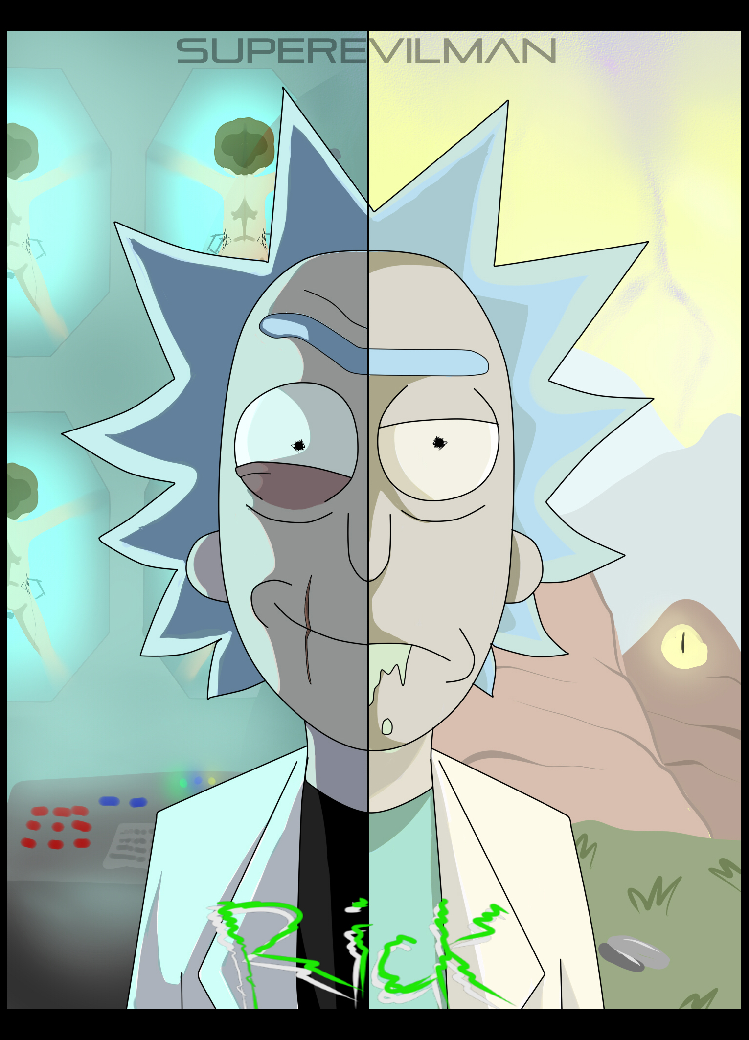 Evil Rick And By Superevilman