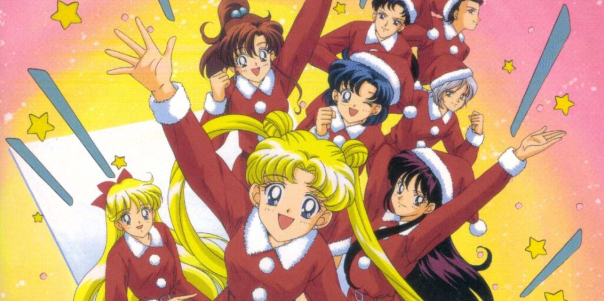 Spend Xmas With Sailor Moon And The Scouts Merry Christmas
