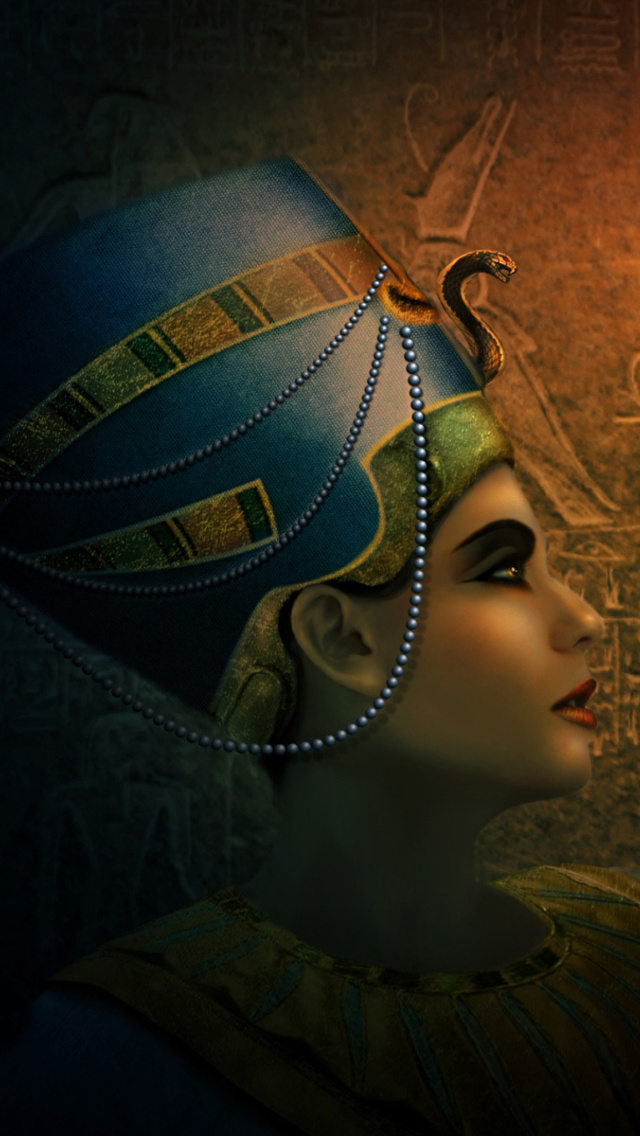 Nefertiti Queens Of Egypt Wallpaper For iPhone