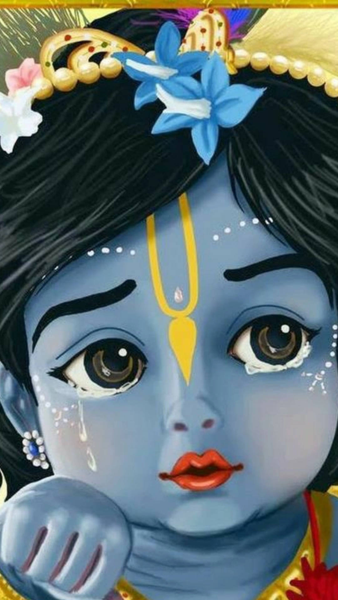 Animated Krishna Wallpaper