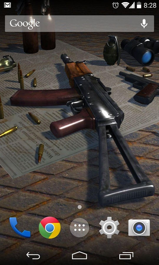 3D Guns Live Wallpaper   Android Apps on Google Play 540x900