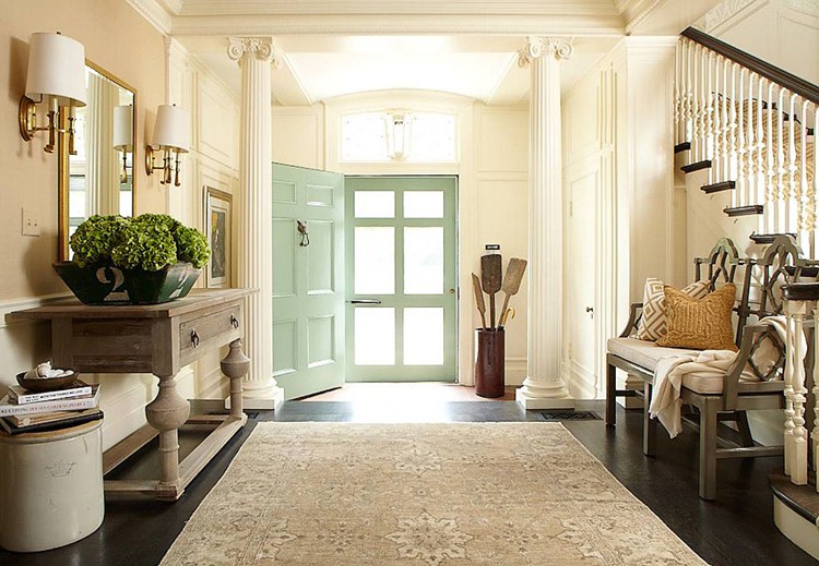 Sure Fit Slipcovers Decorating A Weling Front Entry And Foyer